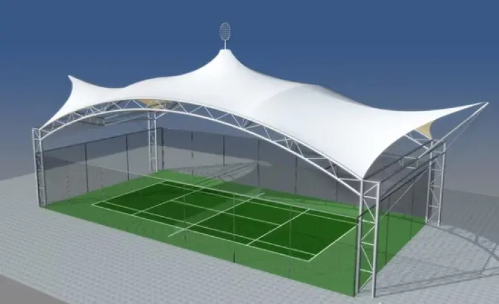Canopy Membrane Lapangan lebak